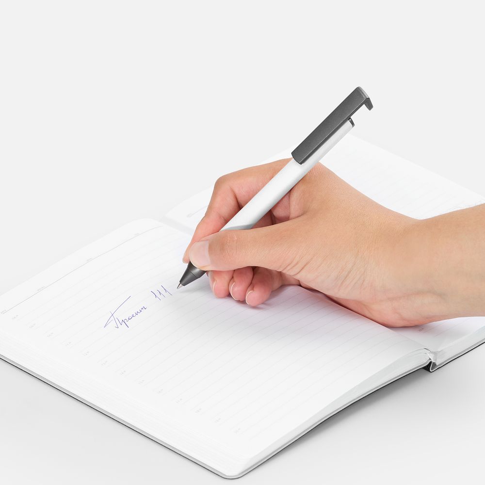 Ручка шариковая Standic с подставкой для телефона