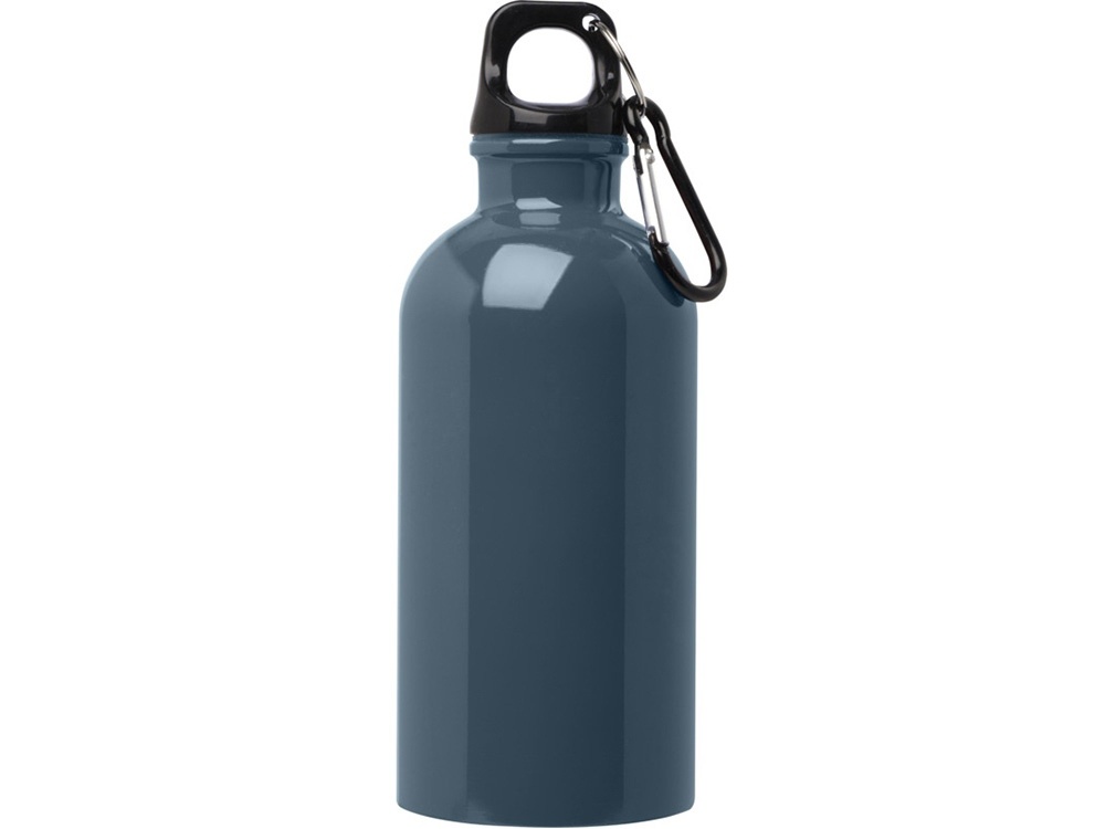 Одностенная бутылка для воды с карабином Oregon, 400 мл