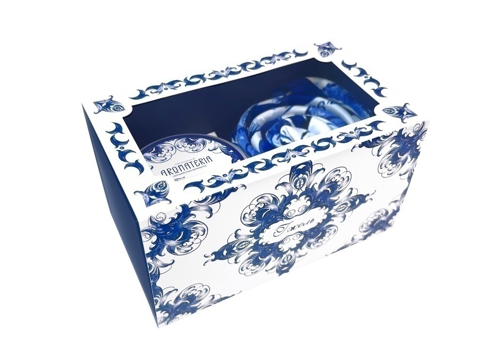 Набор: платок Царевна Лебедь и свеча Вдохновение