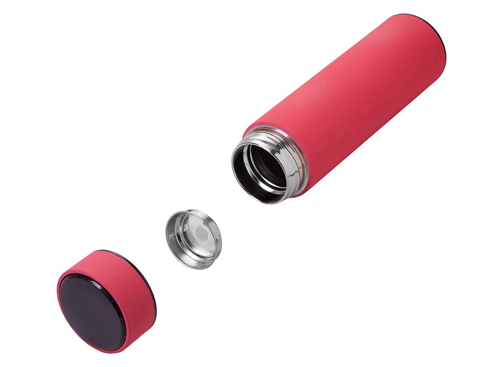 Термос MARK LED, soft touch