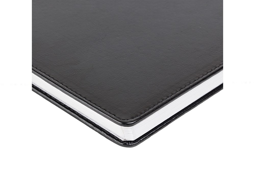 Ежедневник недатированный А6+ Sidney Nebraska с серебряным срезом