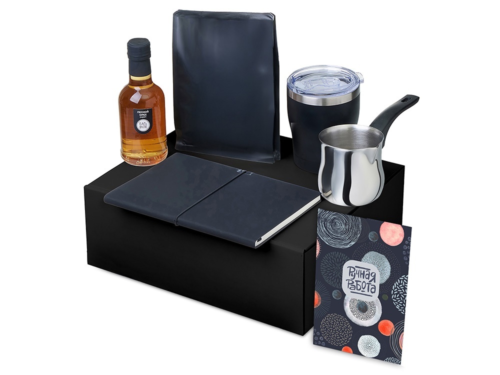 Подарочный набор Re:y. Routine с туркой, термокружкой и кофе