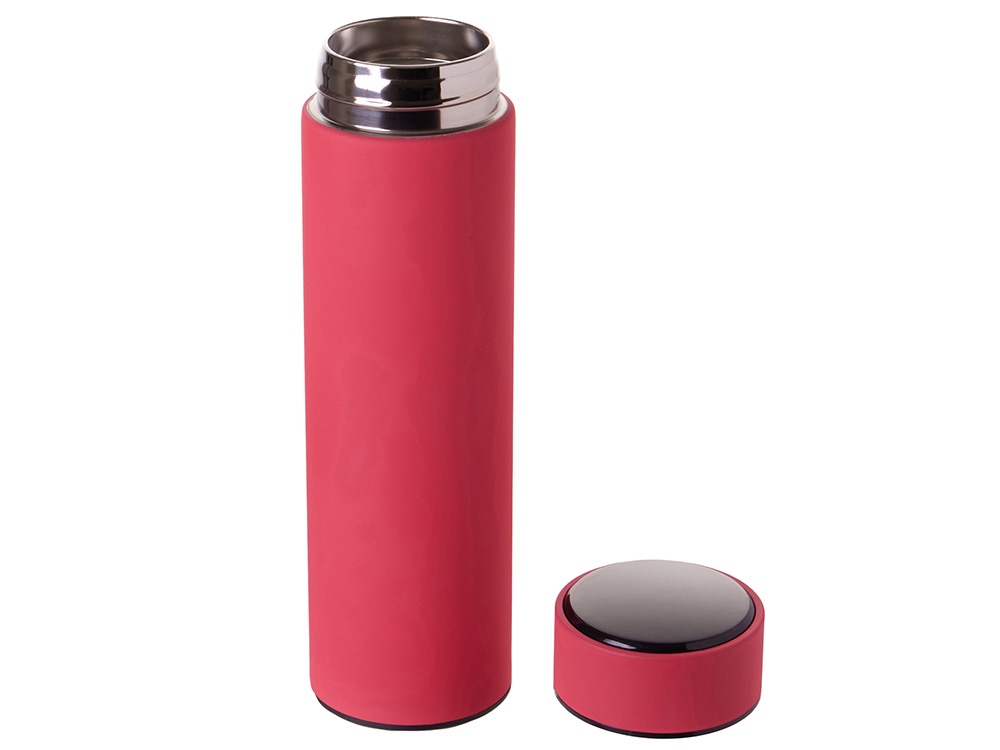 Термос MARK LED, soft touch