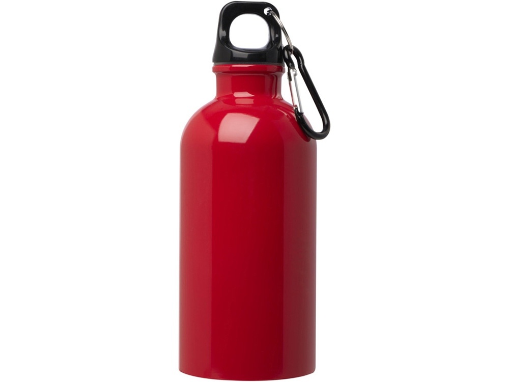 Одностенная бутылка для воды с карабином Oregon, 400 мл