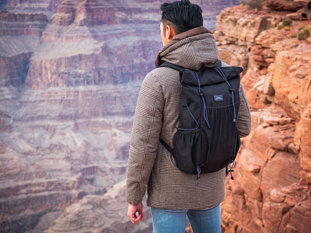 Складывающийся рюкзак-мессенджер Venturer Eco для ноутбука 16