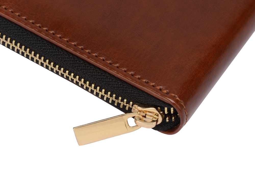 Бизнес-блокнот на молнии А5 Fabrizio с RFID защитой