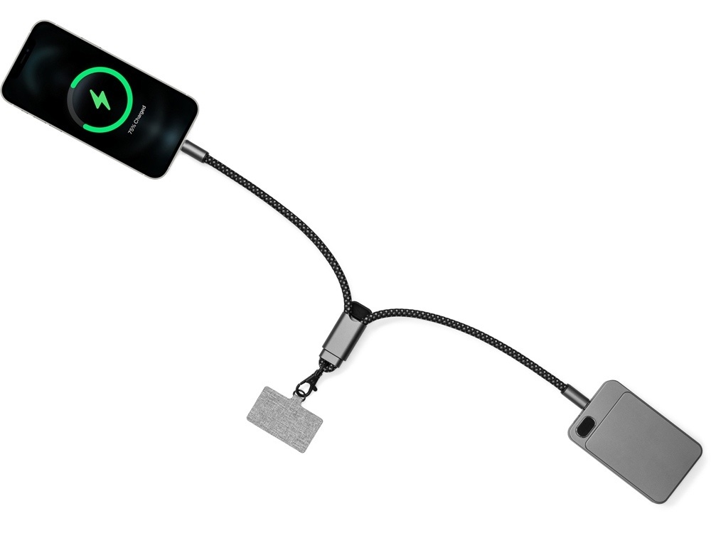 Ремешок-держатель для телефона с зарядным кабелем USB-C - USB-C Lany Wristband Charge Eco