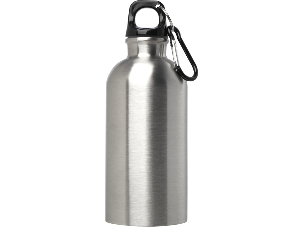 Одностенная бутылка для воды с карабином Oregon, 400 мл