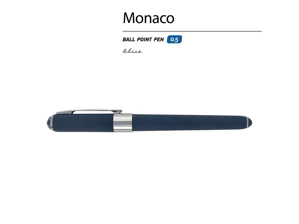 Ручка пластиковая шариковая Monaco