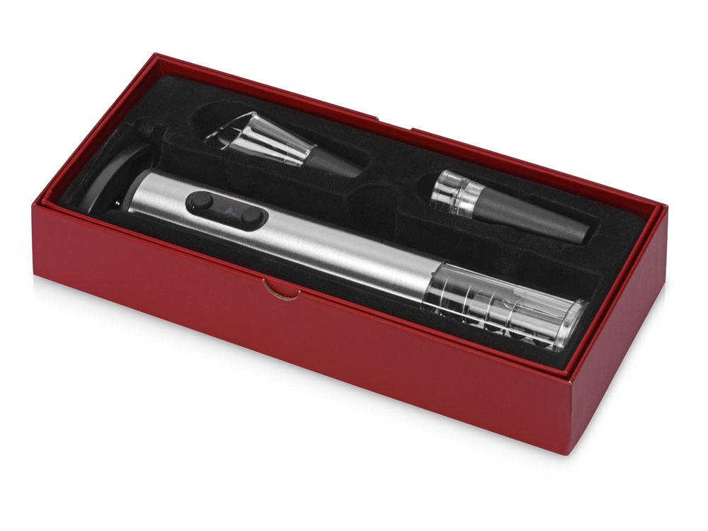 Набор аксессуаров для вина с электрическим штопором Sicilia