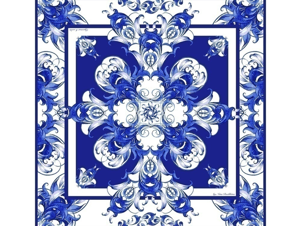 Набор: платок Царевна Лебедь и свеча Вдохновение