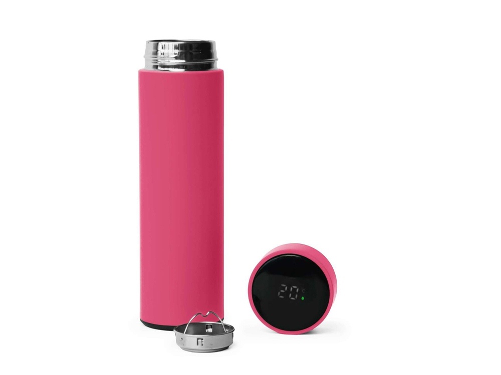 Термос MARK LED, soft touch