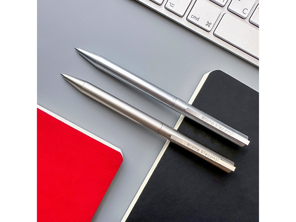 Ручка металлическая шариковая Bergamo