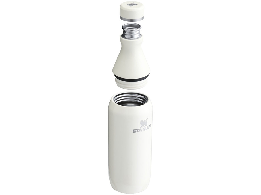 Бутылка для воды Stanley All Day Slim объемом 350 мл - черный глянцевый