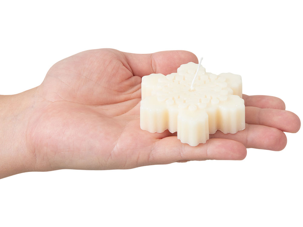 Свеча Снежинка