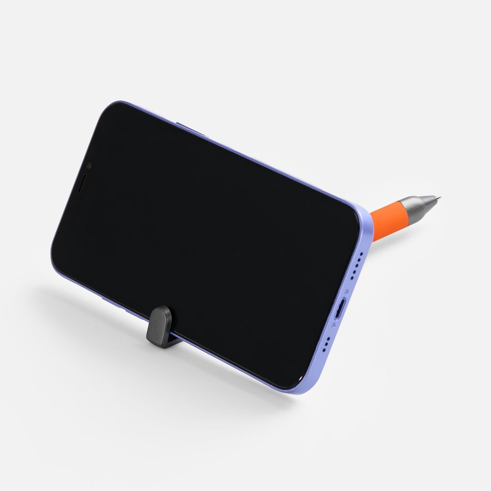 Ручка шариковая Standic с подставкой для телефона