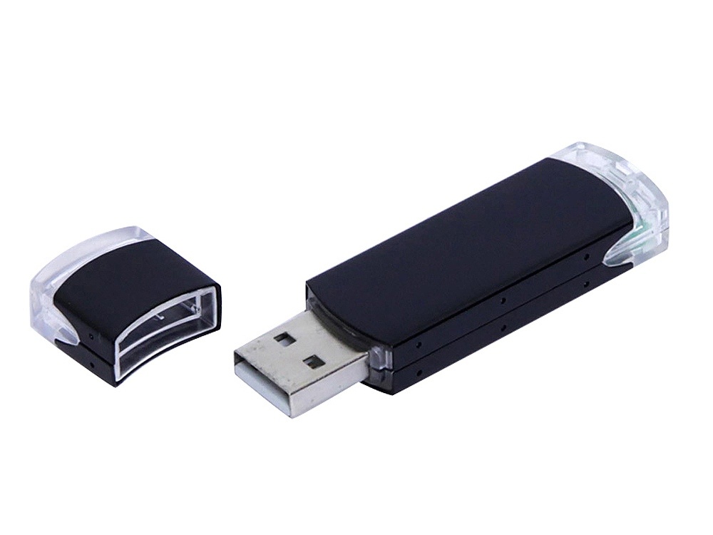 Флеш-накопитель USB 2.0 на 8 Гб классического прямоугольного дизайна для промоакций