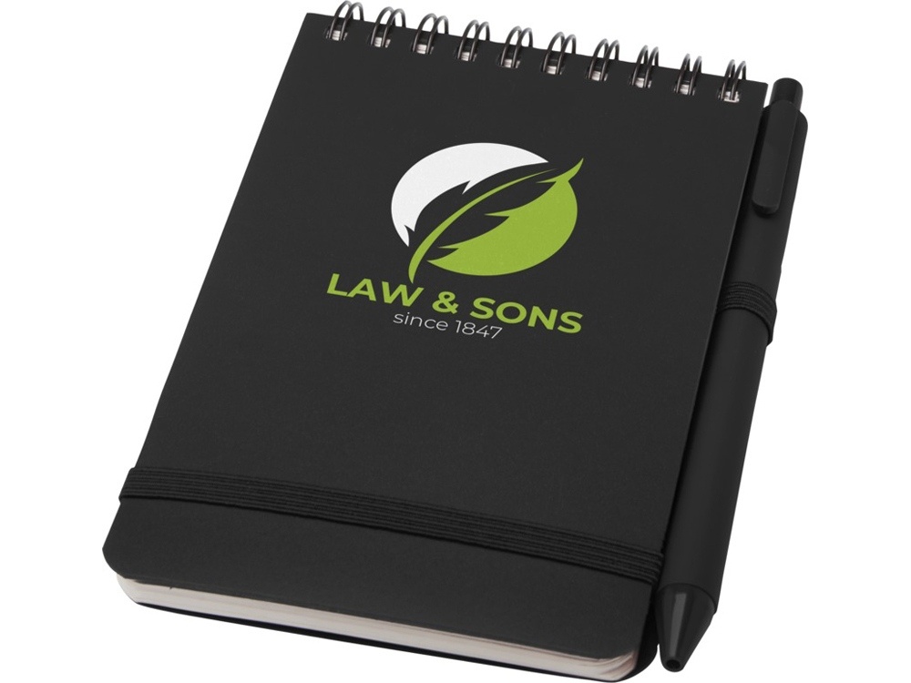 Блокнот А6 Thalaasa с шариковой ручкой