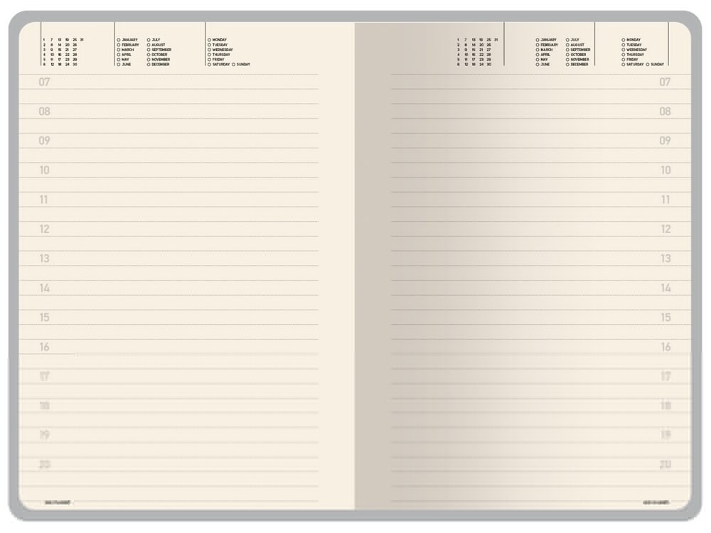 Ежедневник недатированный А5 Megapolis Velvet Flex